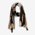 Echarpe Lollipops Foulard noir Riccarda