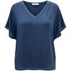 T-shirt Caf&eacute; Noir JC0251 Bleu