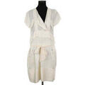 Robes sur Grenoble : Robe courte Vanessa Bruno Robe &eacute;crue Beige