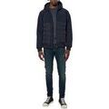 Blouson Kaporal Veste &agrave; Capuche Sassy Bleu Grenoble