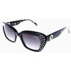 Lunettes de soleil Maje femmes 5040 Noire de forme papillon