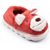 Chaussons b&eacute;b&eacute; Ozabi Pantoufles Enfant Animaux 3D Ultra Douces MP9758 ROUGE Multicolore