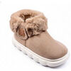 Bottes neige enfant Ozabi Pantoufles Bottines Fille Chaudes et L&eacute;g&egrave;res MP9760 MARRON Marron
