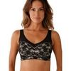 Minimiseurs Daxon by - Soutien-gorge sans armatures minimiseur Noir