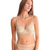 Triangles / Sans armatures Lisca Soutien-gorge bralette triangle sans armatures DESTINY Beige