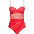 Maillots de bain sur Grenoble : Maillots de bain Lisca Maillot de bain une pi&egrave;ce pr&eacute;form&eacute; ATLANTIDA Orange