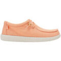 Chaussures d&eacute;contract&eacute;es femme sur Grenoble : Slip ons Pitas - Wallabi washed - orange