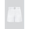Short Enorsia Shorts taille haute cintr&eacute;s Blanc