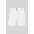 Short Enorsia Shorts taille haute cintr&eacute;s Blanc Grenoble