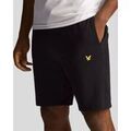 Shorts/Bermuda sur Grenoble : Short Lyle & Scott ML414VOG SWEAT SHORT-Z865 JET BLACK
