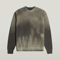 Pulls/Sweat sur Grenoble : Pull G-Star Raw D28576-C868 SUNFADED LOOSE R KNIT-273 TURF