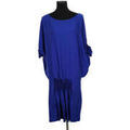 Robe courte Diane Von Furstenberg Robe en soie bleue Grenoble