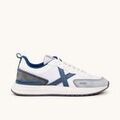 Baskets basses Munich 8622016 SPEED 16-WHITE BLUE Grenoble