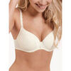 Corbeilles & balconnets Lisca Soutien-gorge pr&eacute;form&eacute; Gracia bonnets F &agrave; H ivoire Blanc
