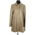 Veste Nina Ricci Manteau en cuir kaki