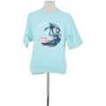 Tee-shirts sur Grenoble : T-shirt Lacoste Pull en coton bleu