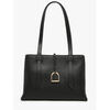 Sac Bandouliere Etrier Sac port&eacute; &eacute;paule Torsade cuir TORSADE 709-ETOS173L Noir
