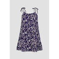 Robe courte Enorsia Robe camisole courte &agrave; plusieurs &eacute;tages Marine
