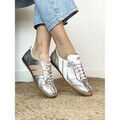 Baskets femme sur Grenoble : Baskets Caval - Baskets BALLET Moon Light Argent&eacute;