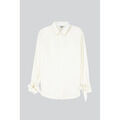 Chemises sur Grenoble : Chemise Enorsia Chemise en viscose LS &agrave; poignets nou&eacute;s Blanc
