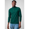 Polo Enorsia Motif textur&eacute; Col haut Sweat-shirt Vert