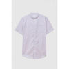 Chemise Enorsia Chemise &agrave; col montant et coupe ajust&eacute;e Gris