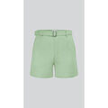Short Enorsia Shorts taille haute cintr&eacute;s Vert