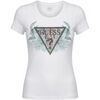 T-shirt Guess SS CN FLOWER TRIANGLE TEE W6GI12 K3027