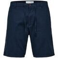 Shorts/Bermuda sur Grenoble : Short Selected Noos Comfort-Brody - Dark Sapphire