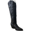 Bottes Vera Collection Bottes Santiags en synth&eacute;tique style Cowboy, Noir Noir