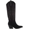 Bottes Vera Collection Botte Santiags su&eacute;dine strass style Cowboy, Noire Noir