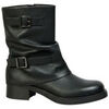 Boots Vera Collection Biker boots gu&ecirc;tre avec boucles, Noir Noir