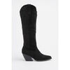 Bottes Vera Collection Botte Santiags su&eacute;dine style Cowboy, Noire Noir
