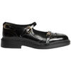 Ballerines Vera Collection Chaussures Mary Jane style Oxford, Noir