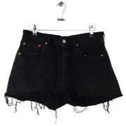 Short Levis Mini short en coton noir