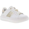 Baskets Rieker Tennis en cuir avec inserts et lacets plats
