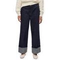 Jeans sur Grenoble : Jeans flare / larges Rouge Edit Martine RW Jeans - Dark Medium Blue Denim