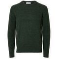 Pull Selected Noos Rai Knit - Deep Forest