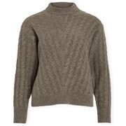 Pull Vila Relli Highneck Knit - Falcon