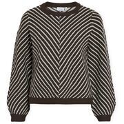 Pull Vila Khaia Knit - Coffee Bean