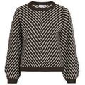Pull Vila Khaia Knit - Coffee Bean
