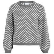 Pull Vila Khaia Knit - Medium Grey Melange