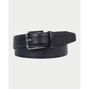 Ceinture BOSS Ceinture homme avec boucle logot&eacute;e Bleu