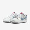 Baskets basses Nike DUNK LOW BLANC GRIS BLEU