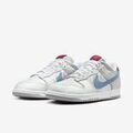 Baskets basses Nike DUNK LOW BLANC GRIS BLEU Grenoble