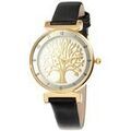 Montre Sc Crystal MF468-NOIR Dor&eacute;