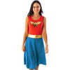 Robe courte Dc Comics Logo Robe patineuse sans manches