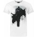 Tee-shirts sur Grenoble : T-shirt Dc Comics Batman T-shirt &agrave; manches courtes Blanc