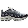 Baskets Nike Air Max Plus Black White Sail Metallic Cool Grey (GS)