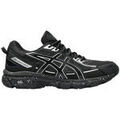 Baskets femme sur Grenoble : Baskets basses Asics Gel-Venture 6 Black Pure Silver (GS)